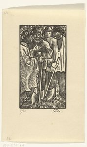 Houthakkerek A favágók alkotó: Lucien Pissarro