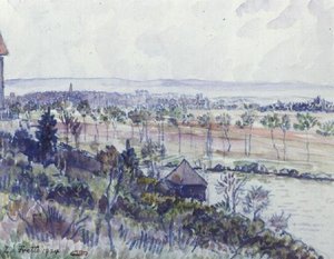 La Frette alkotó: Lucien Pissarro