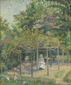Pulykák alkotó: Lucien Pissarro