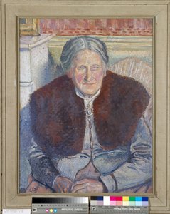 Camille Pissarro asszony alkotó: Lucien Pissarro