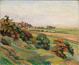 Rozs Cadboroughból, Naplemente alkotó: Lucien Pissarro