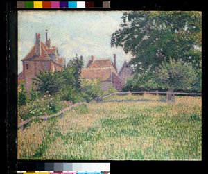 A siket asszony háza, Eragny alkotó: Lucien Pissarro