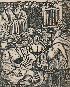 Az öregek találkozója, 1919 alkotó: Lucien Pissarro