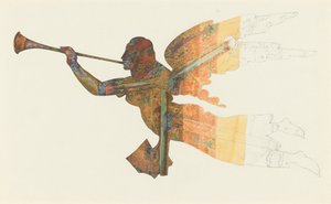 Gabriel szélkakas technika, 19351942. alkotó: Lucille Chabot