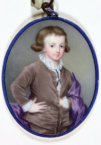 Lord Edward Charles Cavendish Bentinck (zománc) alkotó: Lucius Barber