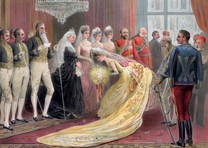 Jubileumi szalon, 1887. alkotó: Ludlow