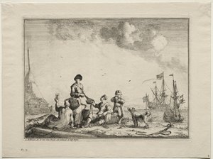 Halárus, 1701. alkotó: Ludolf Backhuysen