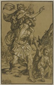 Aeneas és Anchises alkotó: Ludolph Büsinck