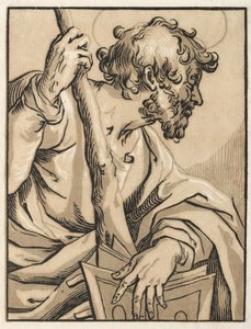 Krisztus és az apostolok: Szent Júdás Tádé a klubbal, 1600-as évek.