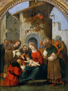 A mágusok imádása, 1522.
