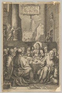 Az utolsó vacsora, Krisztus szenvedéséből, kb. 1623.