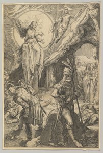 A feltámadás, Krisztus szenvedéséből, kb. 1623.