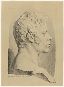 Karl Friedrich Schinkel portré mellszobra alkotó: Ludwig Buchhorn