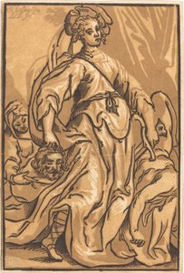 Judit és Holofernész alkotó: Ludwig Büsinck after Georges Lallemand