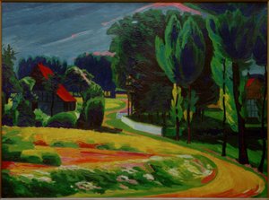 Farmok a Ravensberger-földön alkotó: Ludwig Godewols