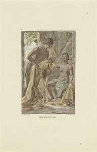 Monoemugi Királyság lakói Monoemugi (cím a tárgyon) alkotó: Ludwig Gottlieb Portman