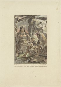 Család a kabinjukban A francia kikötő lakói (cím a tárgyon) alkotó: Ludwig Gottlieb Portman