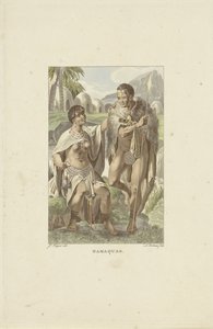 Dél-Afrika Nama Namaquas (cím a tárgyon) alkotó: Ludwig Gottlieb Portman
