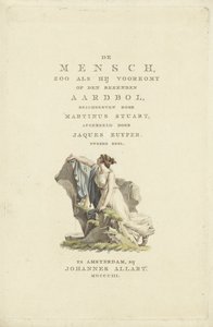 Nő egy szikla mellett Címlap ehhez: M. Stuart, Az ember, ahogy megjelenik az ismert földgömbön, 1803 alkotó: Ludwig Gottlieb Portman