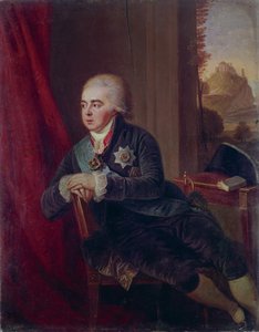 Alekszandr Kurakin herceg alkancellár portréja 1752-1818, 1801