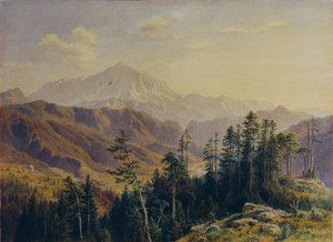 Az alsó-ausztriai Schneeberg Gutenstein felől nézve