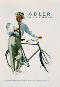 Adler kerékpárok alkotó: Ludwig Hohlwein