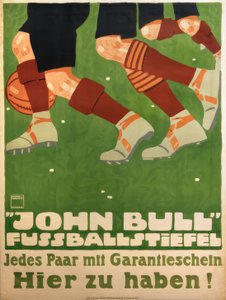 JOHN BULL FOCICSIZMA. Mindegyik pár garancialevéllel. Hogy itt legyen! alkotó: Ludwig Hohlwein