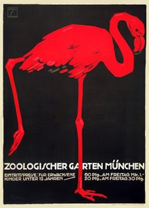 Állatkert, München alkotó: Ludwig Hohlwein