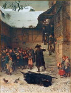Hessen temetés télen