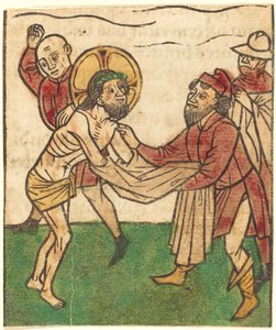 Krisztus megfosztva a ruhájától.