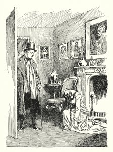 Illusztráció: Oscar Wilde: Dorian Gray képe (litho)