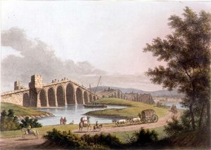 Ponte Grande Romániában, 10. tábla a „Kilátások az oszmán uradalmakban”, pub. írta R. Bowyer