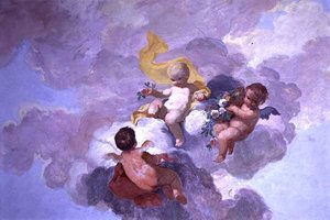 Putti, 1790 körül (friss) alkotó: Luigi Catani