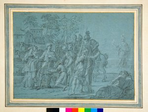Cincinnatus felidézve a szántásból