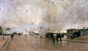 Füst a párizsi áramkörön, 1885.