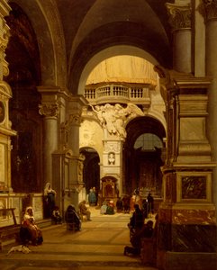 A római Santa Maria del Popolo-templom, Luigi Marchesi (1825-1862) alkotó: Luigi Marchesi
