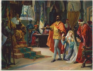 Jelenet Shakespeare Otellójából (chromolitho)