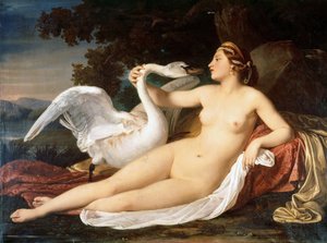 Léda és a hattyú, 1840-1850.