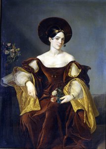 Maria de la Felicidad Malibran (1808 - 1836) Luigi Pedrazzi festménye. Museo della Scala Milánóban alkotó: Luigi Pedrazzi