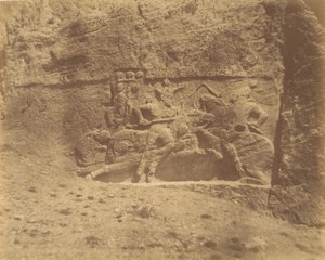 4 [Naksh-i Rustam, Persepolis közelében], 1840-60-as évek. alkotó: Luigi Pesce