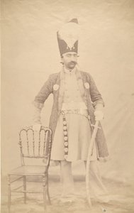 Nasiruddin Shah, ka. 1852-55. alkotó: Luigi Pesce