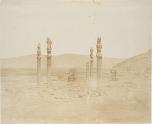 Rom az első teraszon, Persepolis, 1858. alkotó: Luigi Pesce