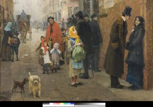 Egy utca Milánóban, 1881