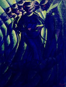 Szinopszis a női mozgásokról alkotó: Luigi Russolo