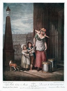 Tej a szolgálólányok alatt, 1793.