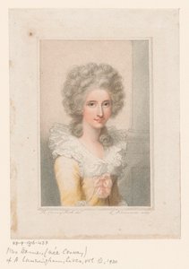 Anne Seymour Damer szobrászművész portréja