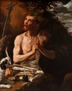 Spanyol: Santo Domingo penitente Szent Domonkos a bűnbánatban