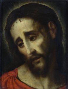„Krisztus mint a fájdalmak embere”, 1519-1586 alkotó: Luis de Morales