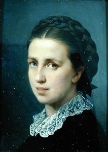 Önarckép alkotó: Luisa Mussini Piaggio