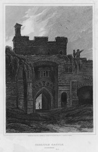 Carlisle kastély, Cumberland (metszet)